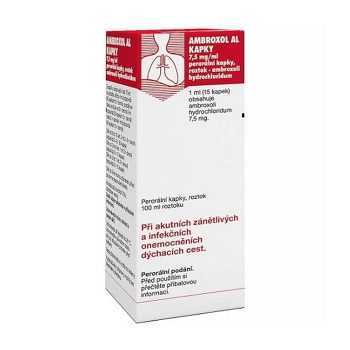 AMBROXOL AL kvapky 50 ml