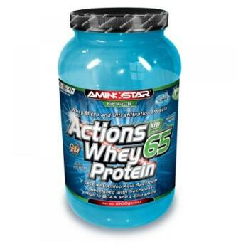 AMINOSTAR Whey Protein Actions 65 prášok - vanilka 1 kg
