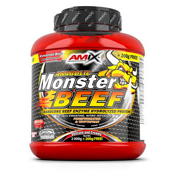 AMIX Anabolic monster BEEF 90% proteín čokoláda 2200 g