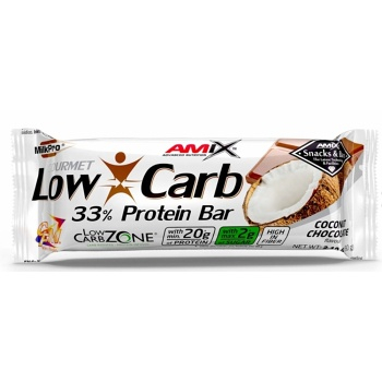 AMIX Low carb 33% protein bar kokos a čokoláda 60 g