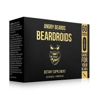 ANGRY BEARDS Vitamíny na podporu rastu fúzov (dvojmesačná kúra) 60 ks