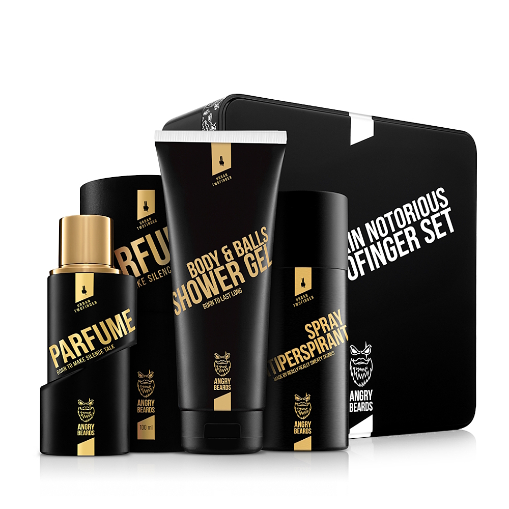 ANGRY BEARDS Notorius Urban Twofinger set kúpite na Mojalekaren.sk