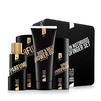 ANGRY BEARDS Notorius Urban Twofinger Darčekové balenie pre mužov (Kozmetické balíčky)