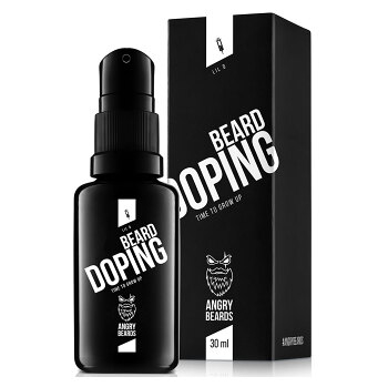 ANGRY BEARDS Přípravek na růst vousů &quot;Beard Doping&quot; měsíční kůra 30 ml