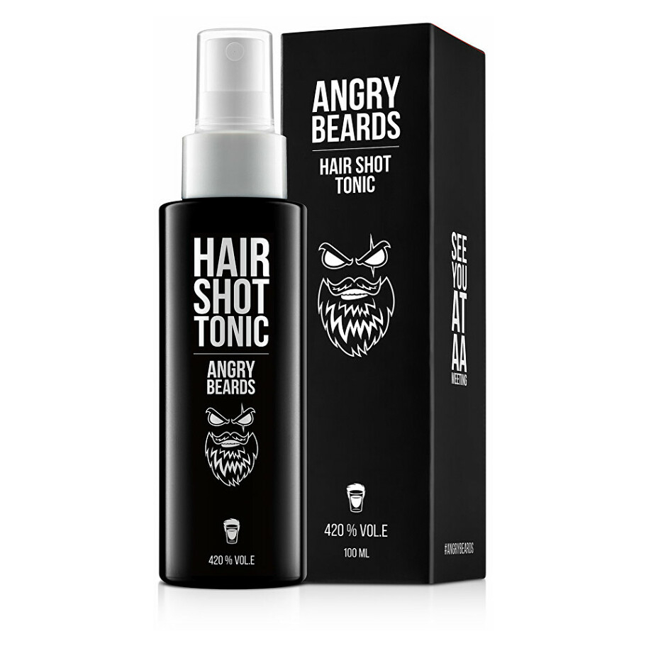 ANGRY BEARDS Hair shot - Vlasové tonikum 100 ml