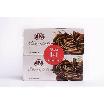 ANI Reishi Chocolate 15x18 g + zadarmo ANI Reishi Chocolate 15x18 g