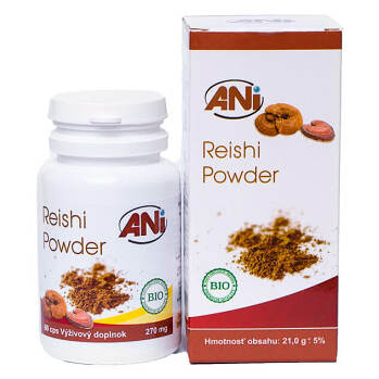 ANI Reishi Powder 270 mg 60 kapsúl