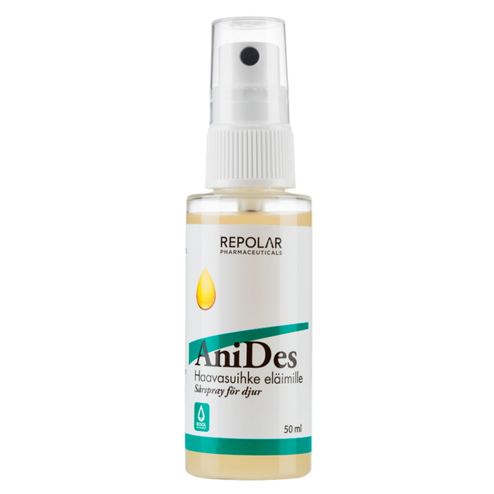E-shop REPOLAR AniDes sprej na poranenia kože 50 ml