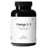 ANNA BRANDEJS Omega 3+3 90 kapsúl