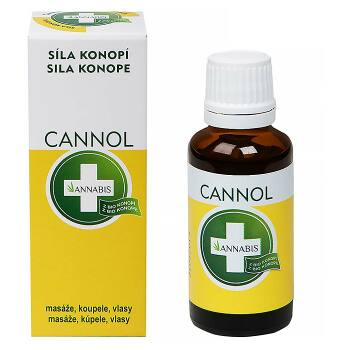 ANNABIS Cannole konopný olej 30 ml, poškodený obal