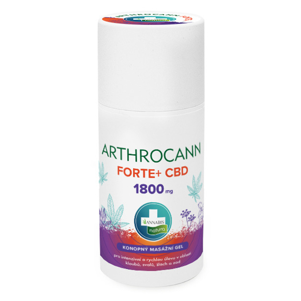 ANNABIS Natura Arthrocann Forte CBD+ Masážny gél 90 ml