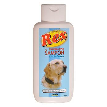 REX Antiparazitný šampón s harmančekom pre psov 250 ml