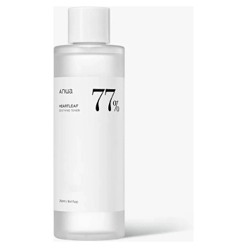 ANUA Heartleaf 77% Upokojujúce tonikum na tvár 250 ml (Korejská tonika a esence)