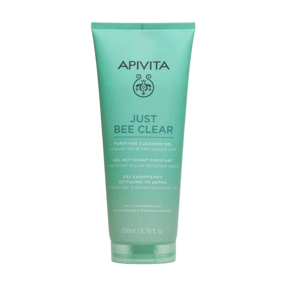 E-shop APIVITA Just Bee Clear Čistiaci gél na pleť so sklonom k ​​akné 200 ml
