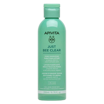 APIVITA Just Bee Clear Pleťová voda na rozšírené póry 200 ml (Prírodné pleťové vody) - Prírodné