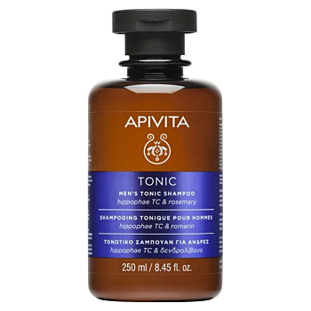 APIVITA Tonic Men Tonizujúci šampón pre mužov 250 ml (Prírodné šampóny) - Prírodné