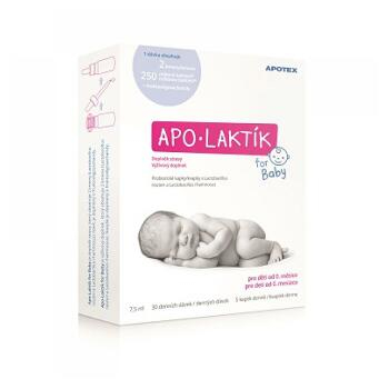 APOTEX Apo-Laktík for Baby kvapky 7,5 ml