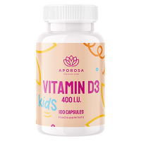 APOROSA Kids vitamín D3 400 I.U. 100 kapsúl