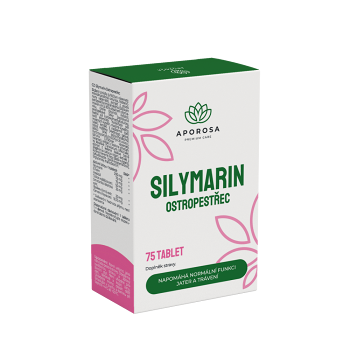 APOROSA Pestrec Silymarín 200 mg 75 tabliet