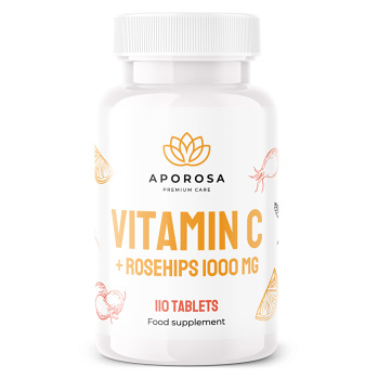 APOROSA Vitamín C so šípkami 1000 mg 110 tabliet