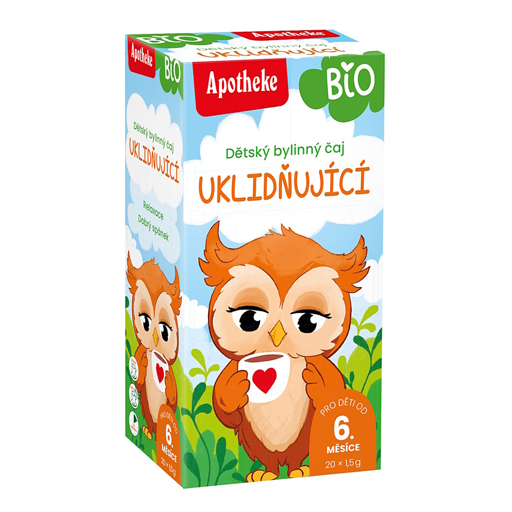 E-shop APOTHEKE DETSKÝ ČAJ UKĽUDŇUJÚCI BIO 20 X 1,5 G