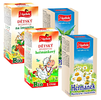 APOTHEKE Bylinné čaje na podporu imunity