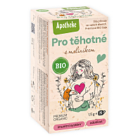 APOTHEKE Čaj pre tehotné s maliníkom BIO 20 sáčkov