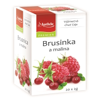 APOTHEKE Brusnica a malina 20x2 g