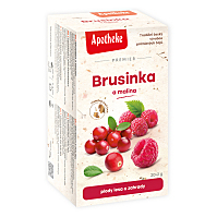 APOTHEKE Brusnica a malina 20x2 g
