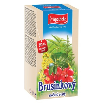 AP ČAJ BRUSNICOVÝ 20X1,5G (Bylinné čaje) - Bylinné