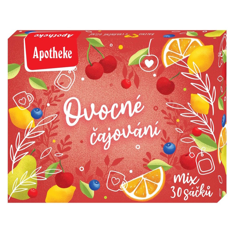 Apotheke KOLEKCIA Ovocné čajovanie 30x2g
