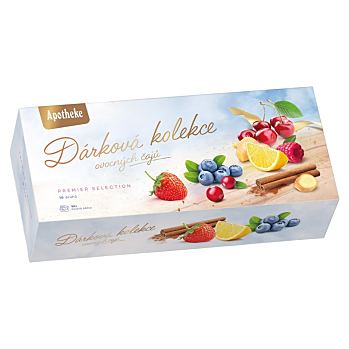 APOTHEKE Darčeková kolekcia prémiových čajov 90 sáčkov (Ovocné čaje)
