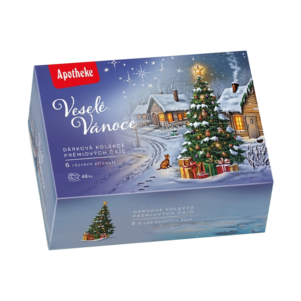 APOTHEKE Darčeková kolekcia veselé Vianoce 48 sáčkov kúpite na Mojalekaren.sk