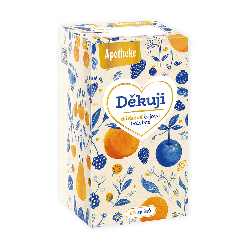 APOTHEKE Ďakujem - darčeková čajová kolekcia 30 g