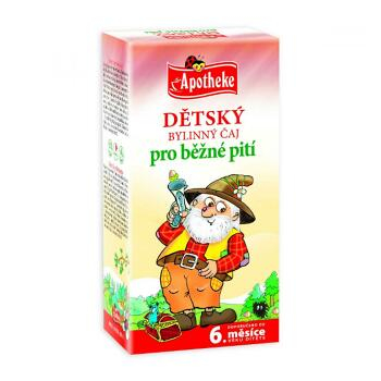APOTHEKE Detský bylinný čaj na bežné pitie 20x1,5 g