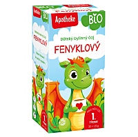 APOTHEKE Detský čaj feniklový BIO 20 vreciek