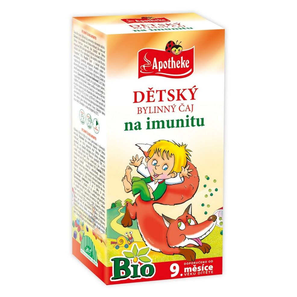 Apotheke BIO Detský bylinný čaj na imunitu bylinný čaj na posilnenie imunity 20 ks