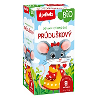 APOTHEKE Detský čaj prieduškový 20 vreciek BIO