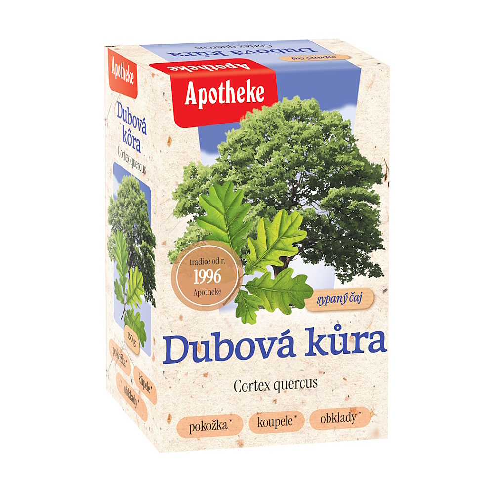 Čaj Dub letný - kôra sypaný 150g Apotheke