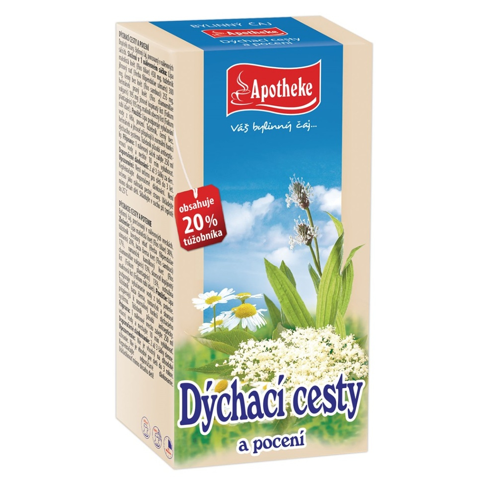 APOTHEKE Dýchacie cesty a potenie 20x 1,5 g kúpite na Mojalekaren.sk