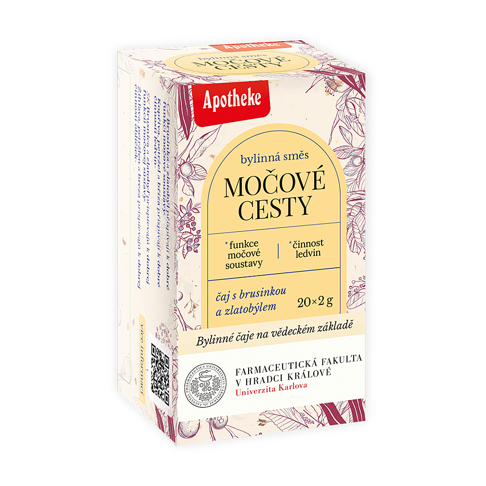 APOTHEKE Faf uk močovej cesty čaj 20 sáčkov