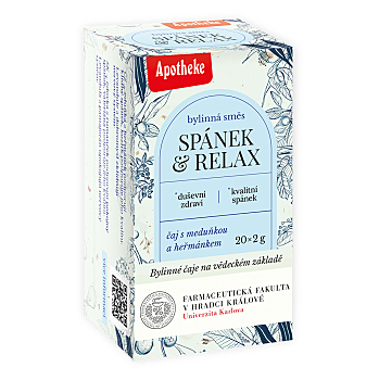 APOTHEKE Faf uk spánok a relax čaj 20 sáčkov (Bylinné čaje) - Prírodné