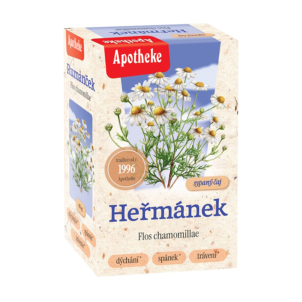 Apotheke Harmanček pravý - kvet sypaný 65 g