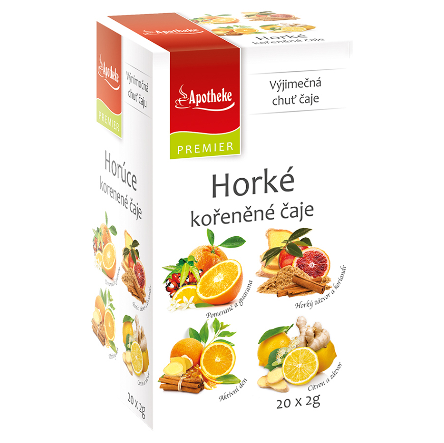 APOTHEKE Horúce korenené čaju 4v1 20x2 g