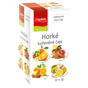 APOTHEKE Horúce korenené čaju 4v1 20x2 g (Ovocné čaje) - Jednodruhové