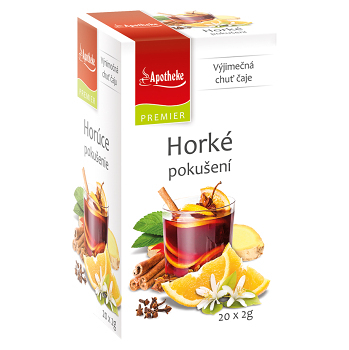 APOTHEKE Horúce pokušenie čaj 20x2 g (Ovocné čaje)