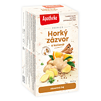 APOTHEKE Horúci zázvor a koriander čaj 20x2g