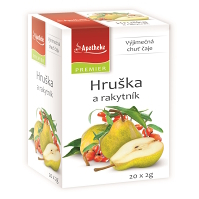 APOTHEKE Hruška a rakytník čaj 20 sáčkov