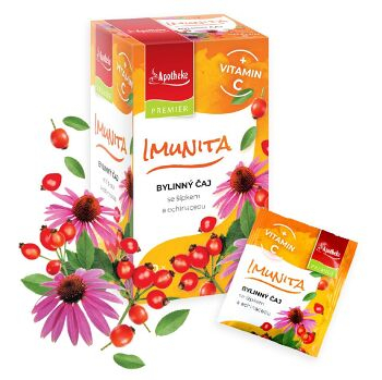 APOTHEKE Imunita bylinný čaj + vitamín C 20 sáčkov (Bylinné čaje) - obrázok 2/2