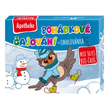 APOTHEKE Kolekcia Rozprávkové čajovanie sova BIO 30 nálevových sáčkov (Ovocné čaje) - BIO